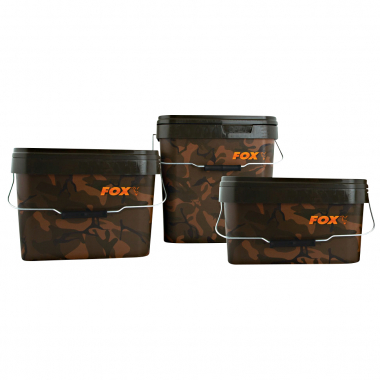 Fox Bucket Camo Square Carp