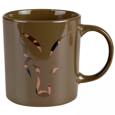Fox Carp Ceramic mug with fox head (camou)