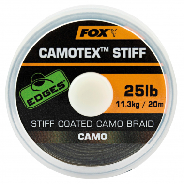 Fox Carp Leader line Edges™ Camotex Stiff