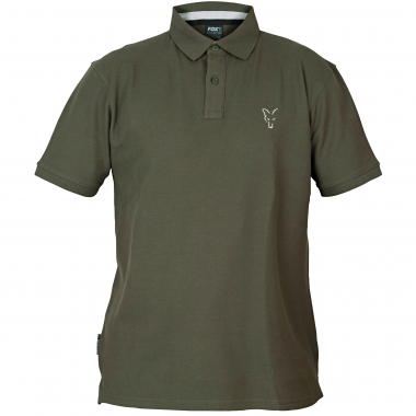 Fox Carp Men's Collection Polo Shirt (green/silver)