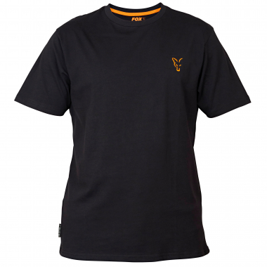 Fox Black T Shirt Tee T-Shirt *All Sizes* NEW Carp Fishing Clothing 