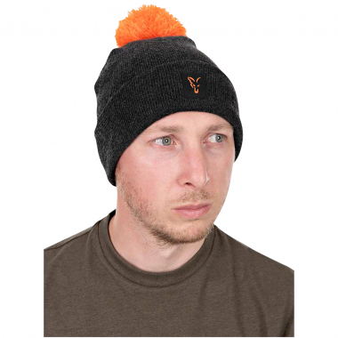 Fox Collection Bobble Hat (Green/Black)