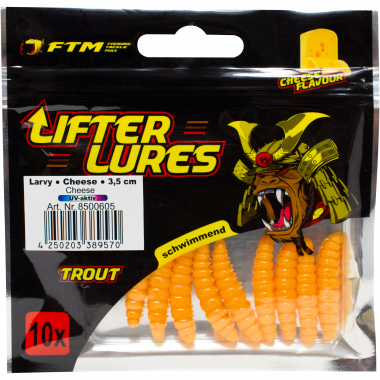 FTM Lifter Lures Larvy, Cheese  