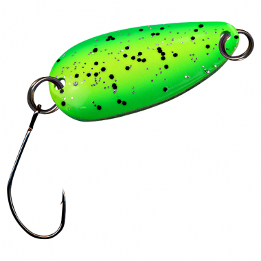 FTM Trout Spoon Bee (Green/Yellow, Green UV)