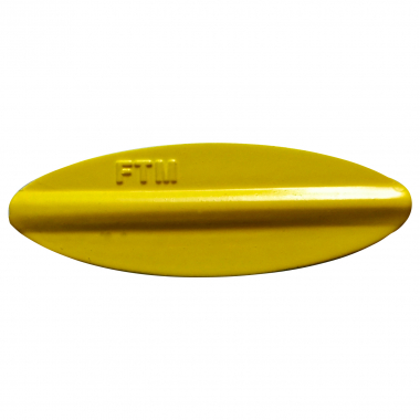 FTM Trout Spoon Fishing Tackle Max Omura Inline (Yellow/Pink UV)
