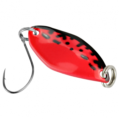 FTM Trout Spoon Fly (1.2 g, Black/Red)