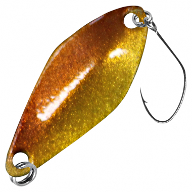 FTM Trout Spoon Tremo (2.3 g, Brown/Red, Brown)