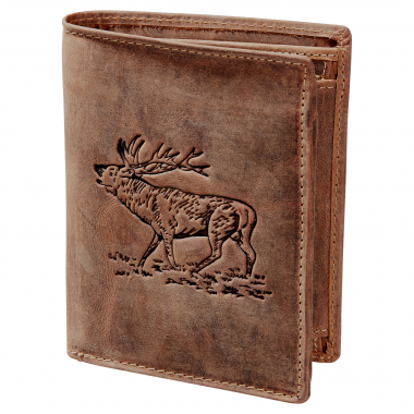 Green Burry Vintage Animal Collection “Stag” Leather (Brown)