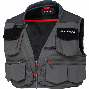 Greys Tail Fly Vest Men (Grey)