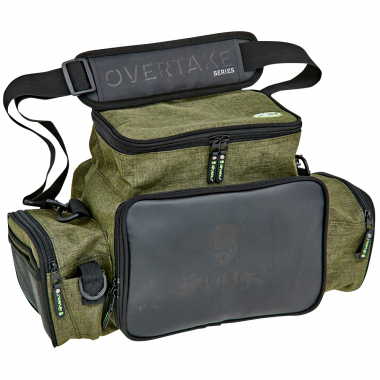 Gunki Overtake Box Bag-Front Stripes