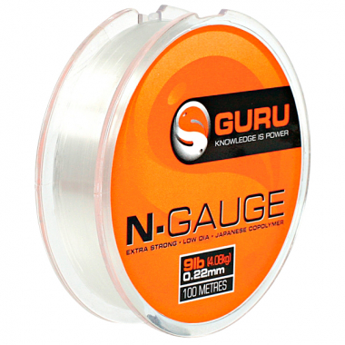Guru Guru Fishing Line N-Gauge (lite/white, 100 m)