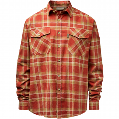 Härjedalen Shirt Men (Terracotta/D.Sand)