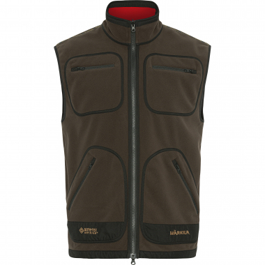 Härkila Kamko Fleece Waistcoat Men (Brown/Red)