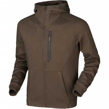 Härkila Men's Sweat Jacket Hoodie (slate brown) Sz. 2XL