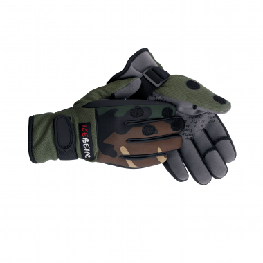 Icebehr Titanium Neoprene Gloves (camouflage)