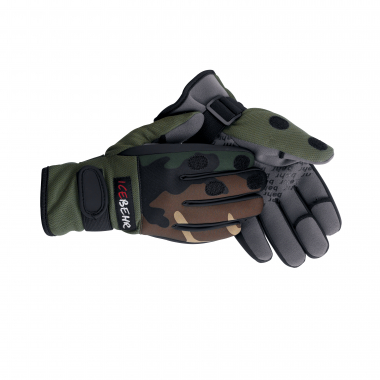 Icebehr Unisex Titanium Neoprene Gloves (camouflage)