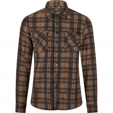 il Lago Basic Fleece Shirt Eifelland Men (Brown)