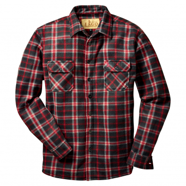 il Lago Basic Unisex il Lago Basic Men's Fleece Shirt (checkered)