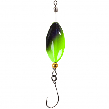 Iron Trout Troutbait Swirly Series Leaf Lure (BY)
