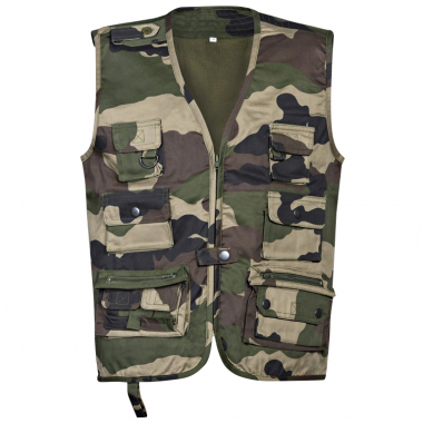 Kids' Reporter vest (camouflage)