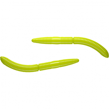 Libra Lures Fatty D´Worm (Hot Yellow)