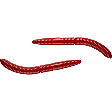 Libra Lures Fatty D´Worm (Red)