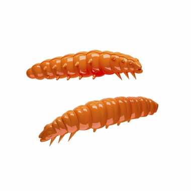 Libra Lures Larva artificial bait (hot orange)