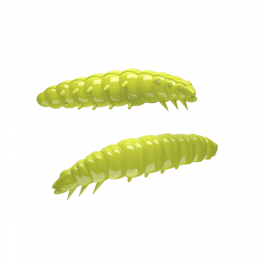 Libra Lures Larva artificial bait (hot yellow)