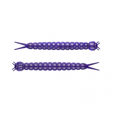 Libra Lures Slight Worm artificial bait (purple with glitter)