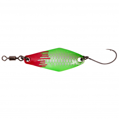 Magic Trout Bloddy Zoom Spoon (silver/green)