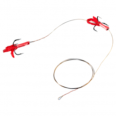 Matze Koch Active double treble system with wool (adjustable)