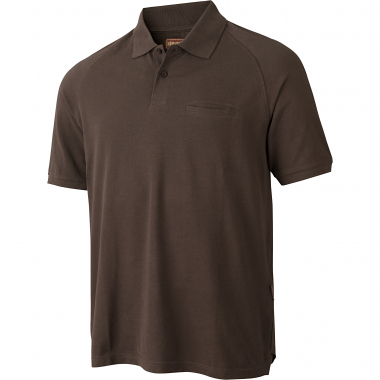 Men's Härkila Men's Polo Shirt PH Range S/S (slate brown)