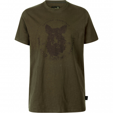 Men's Seeland Men T-Shirt Flint Wild Boar
