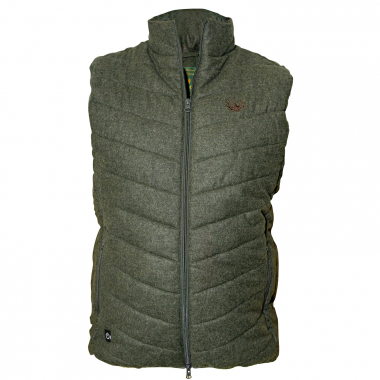 Merino Loden Heated Vest Men (Olive)
