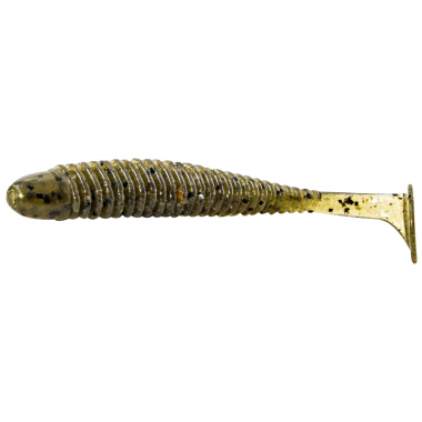 Noike Wobble Shad (Green Pumpkin)