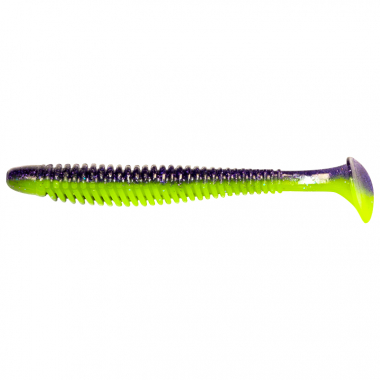 Noike Wobble Shad (Purple Chartreuse UV)