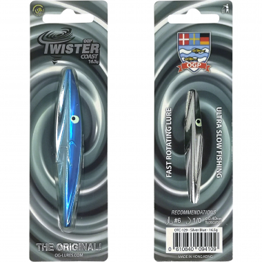 OGP Inline bait Twister Coast (Silver Blue)