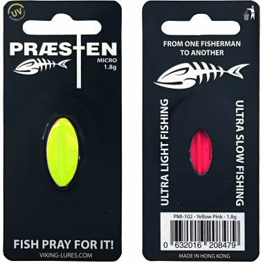OGP Inline Lure Præsten Micro (Yellow Pink)