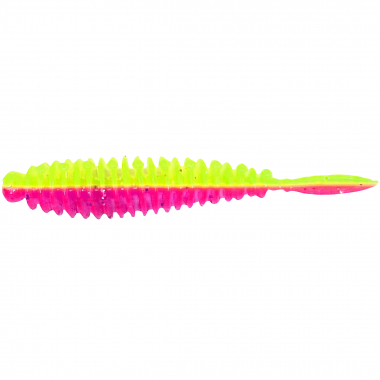 OGP Soft Lures Flexibait Fat Worm (Pink/Yellow)