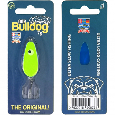 OGP Trout Lure Bulldog Mini (Blue/Yellow)