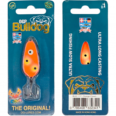 OGP Trout Lure Bulldog Mini (Orange Clown)
