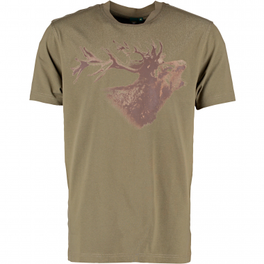 OS Trachten Men's T-shirt deer head