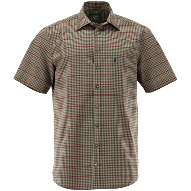 OS Trachten Shirt 1/2 Sleeve Slim Fit Men (Olive)