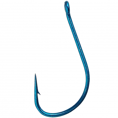 Owner Fishing hook trout with eye (blue) 