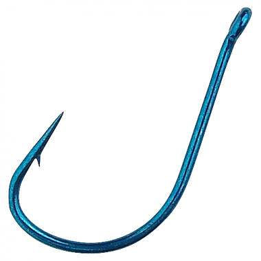 Owner Fishing hook trout with eye (blue)
