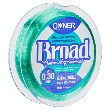 Owner Owner Fishing Line Broad (clear green, 300 m)