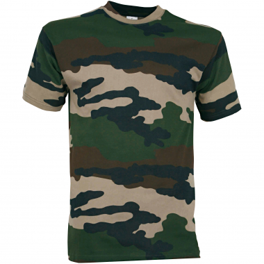 Percussion Kids' T-shirt camouflage pattern