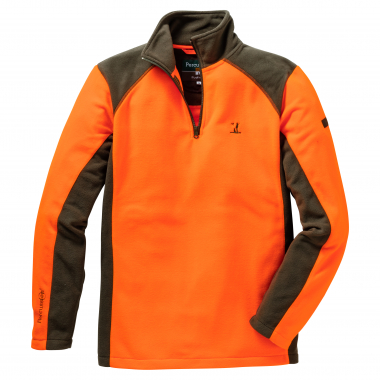 Percussion Men's Fleece Sweater (khaki/orange)