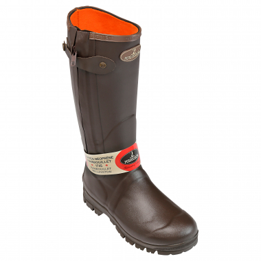 Percussion Men's Hunting Rubber Boots Rambouillet Full-Zip