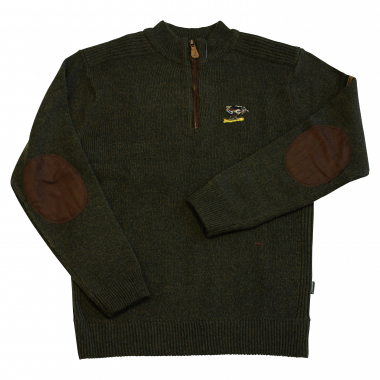 Percussion Men's Pullover (with embroidered Motif)